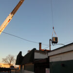 commercial rooftop unit lift